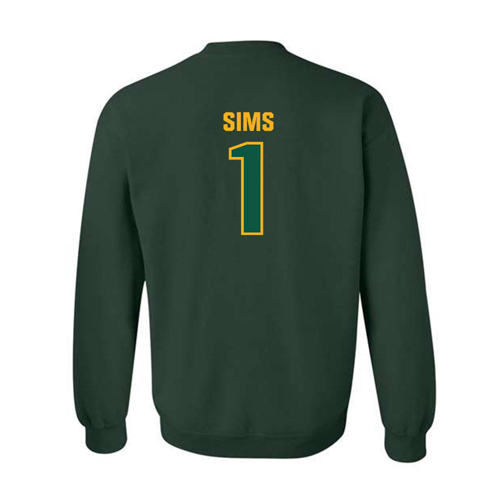 William & Mary - NCAA Football : Tariq Sims - Crewneck Sweatshirt-1