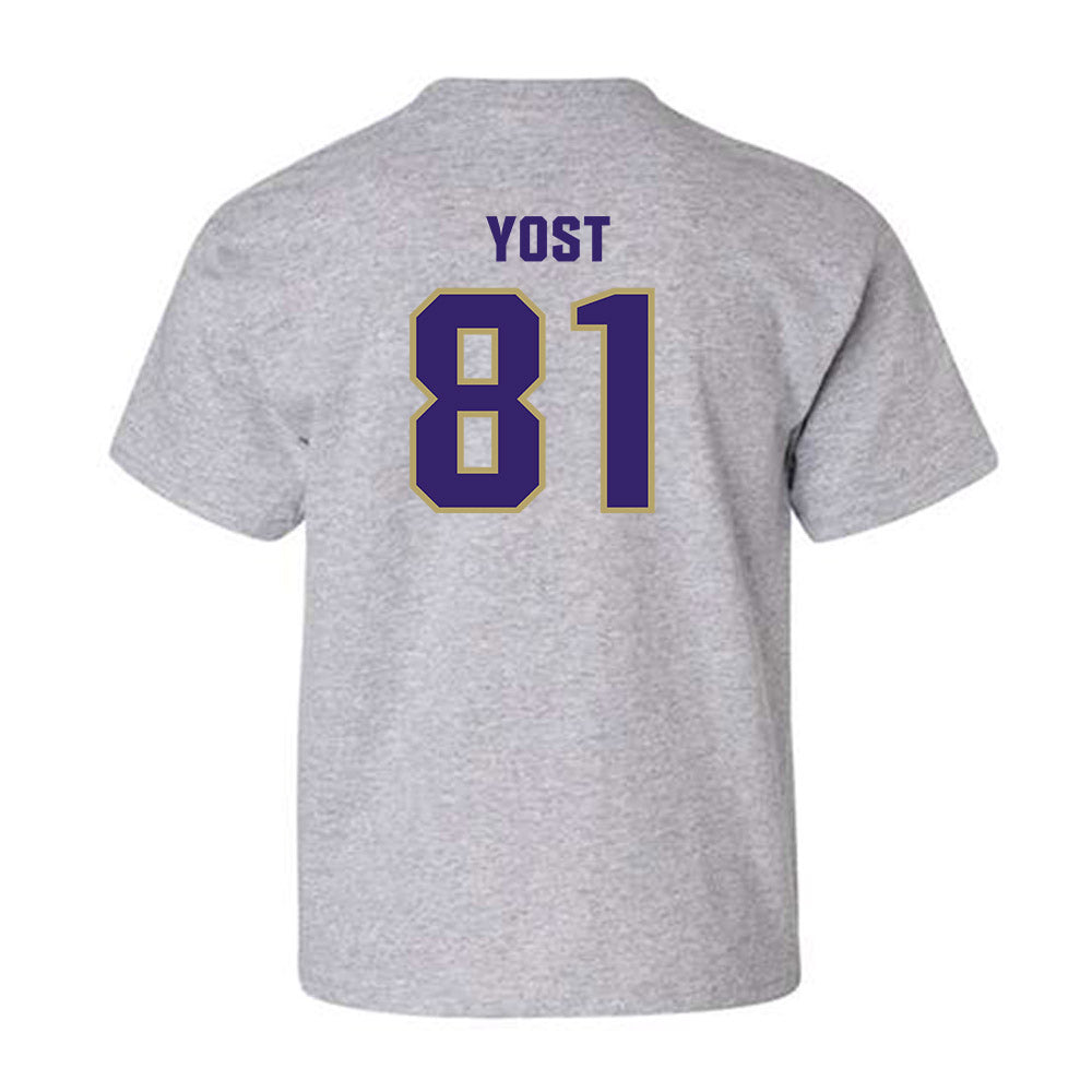 JMU - NCAA Football : Sue Yost - Classic Shersey Youth T-Shirt-1