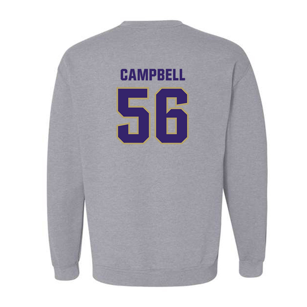 JMU - NCAA Football : JaKobe Campbell - Classic Shersey Crewneck Sweatshirt-1