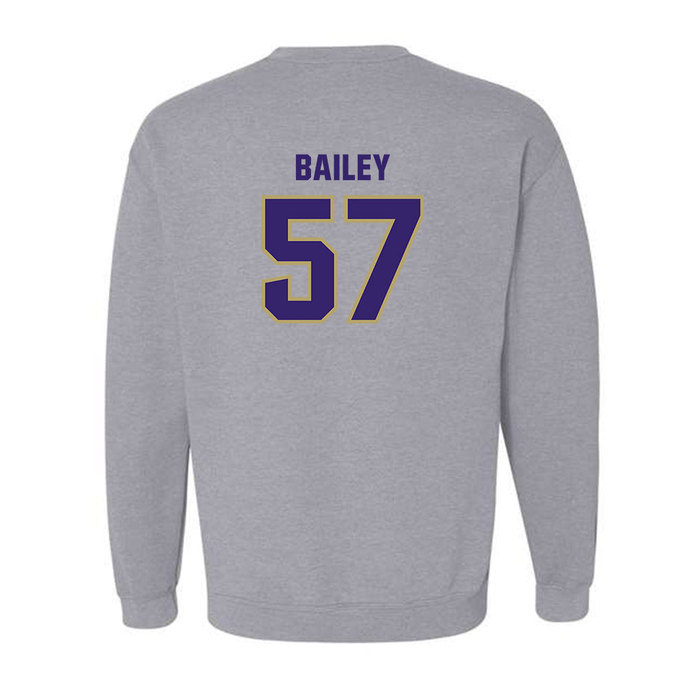 JMU - NCAA Football : Jacob Bailey - Classic Shersey Crewneck Sweatshirt-1