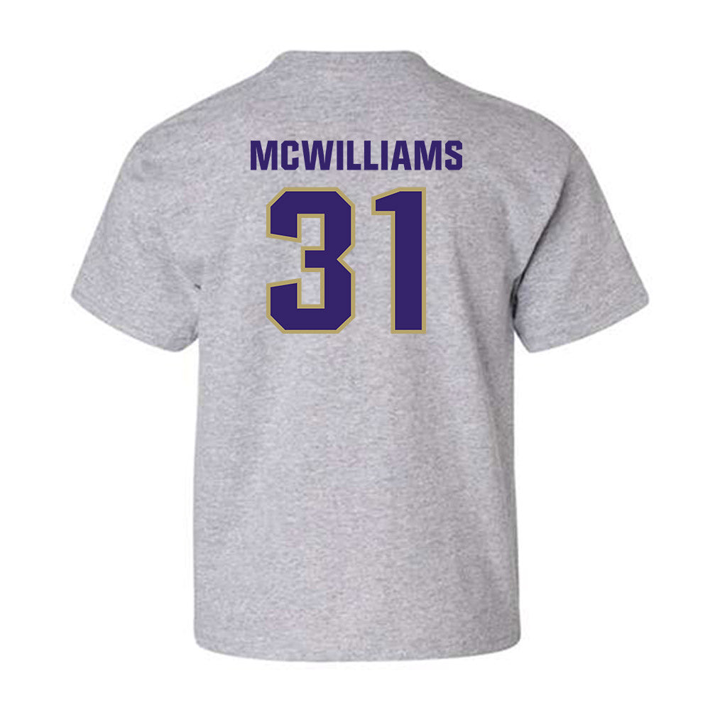 JMU - NCAA Football : Roddrey McWilliams - Classic Shersey Youth T-Shirt-1