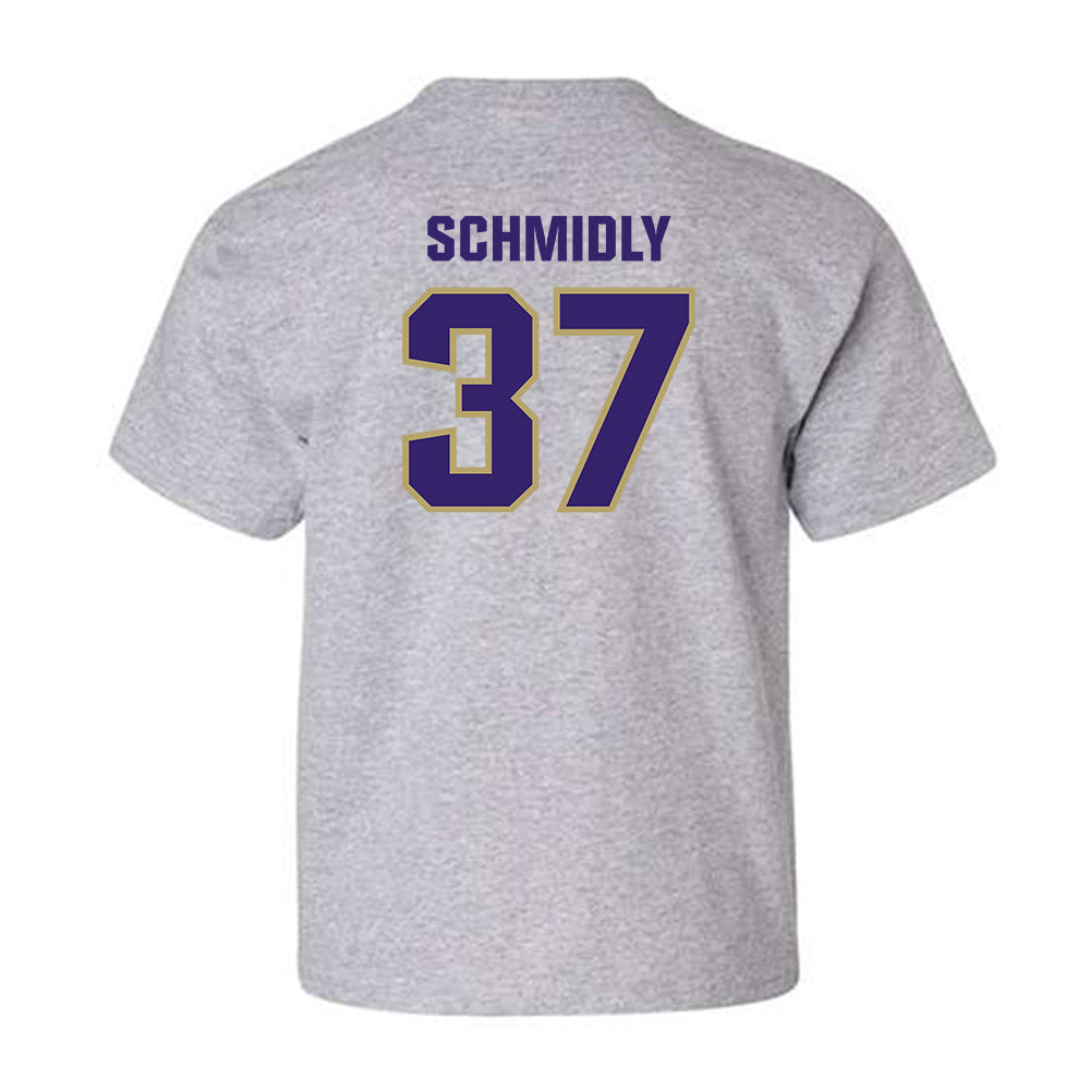 JMU - NCAA Baseball : Ike Schmidly - Classic Shersey Youth T-Shirt-1