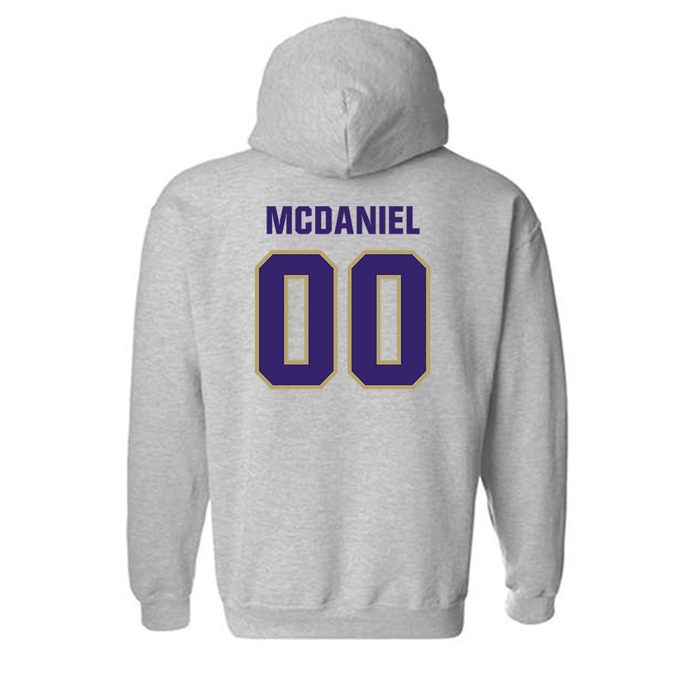 JMU - NCAA Women's Basketball : Peyton McDaniel - Classic Shersey Hooded Sweatshirt-1