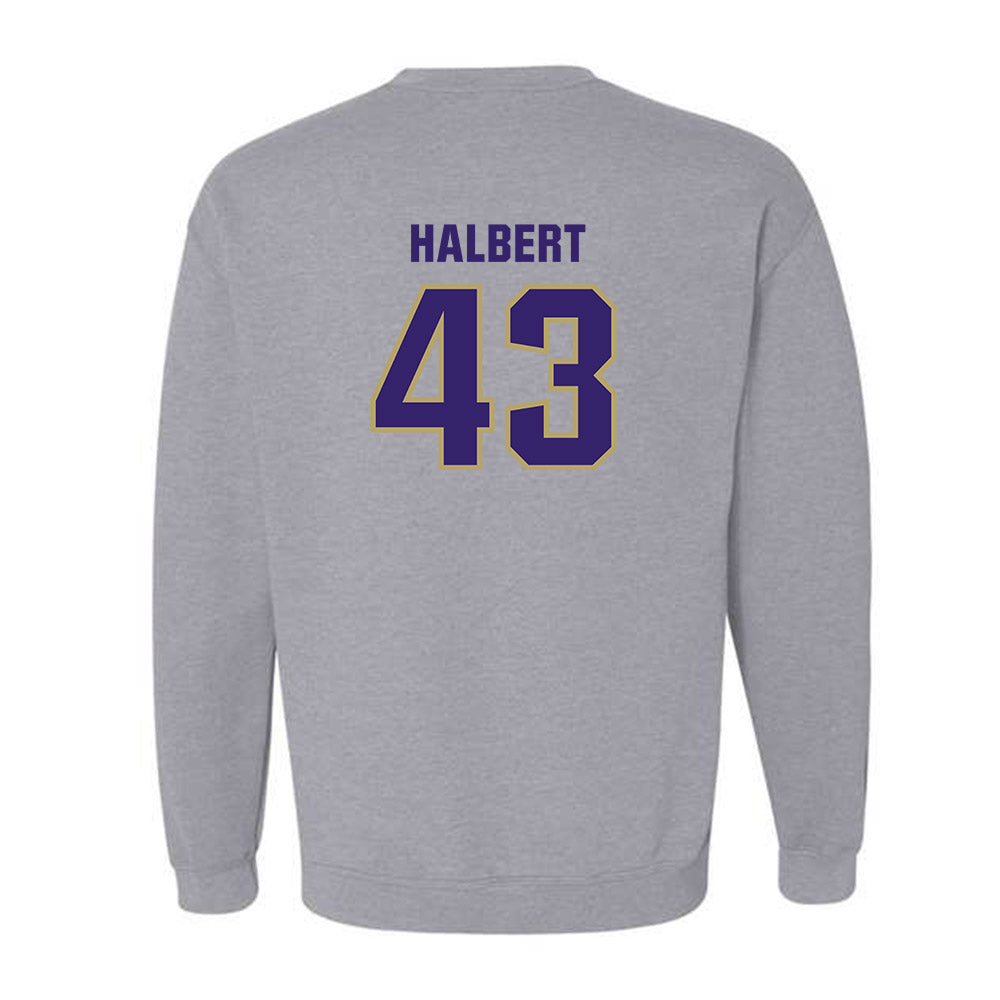 JMU - NCAA Football : Miles Halbert - Classic Shersey Crewneck Sweatshirt-1