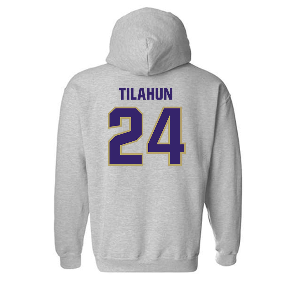 JMU - NCAA Men's Soccer : Henok Tilahun - Classic Shersey Hooded Sweatshirt-1