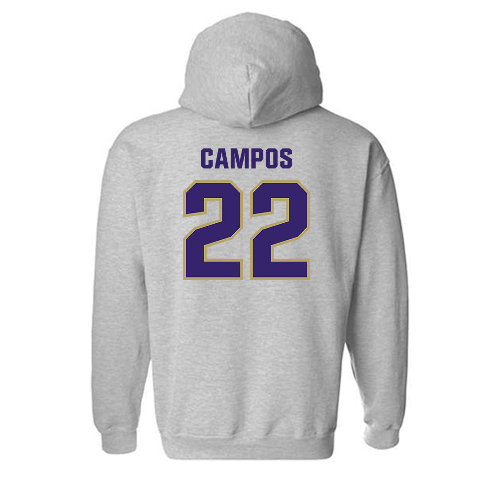 JMU - NCAA Baseball : Trey Campos - Classic Shersey Hooded Sweatshirt-1