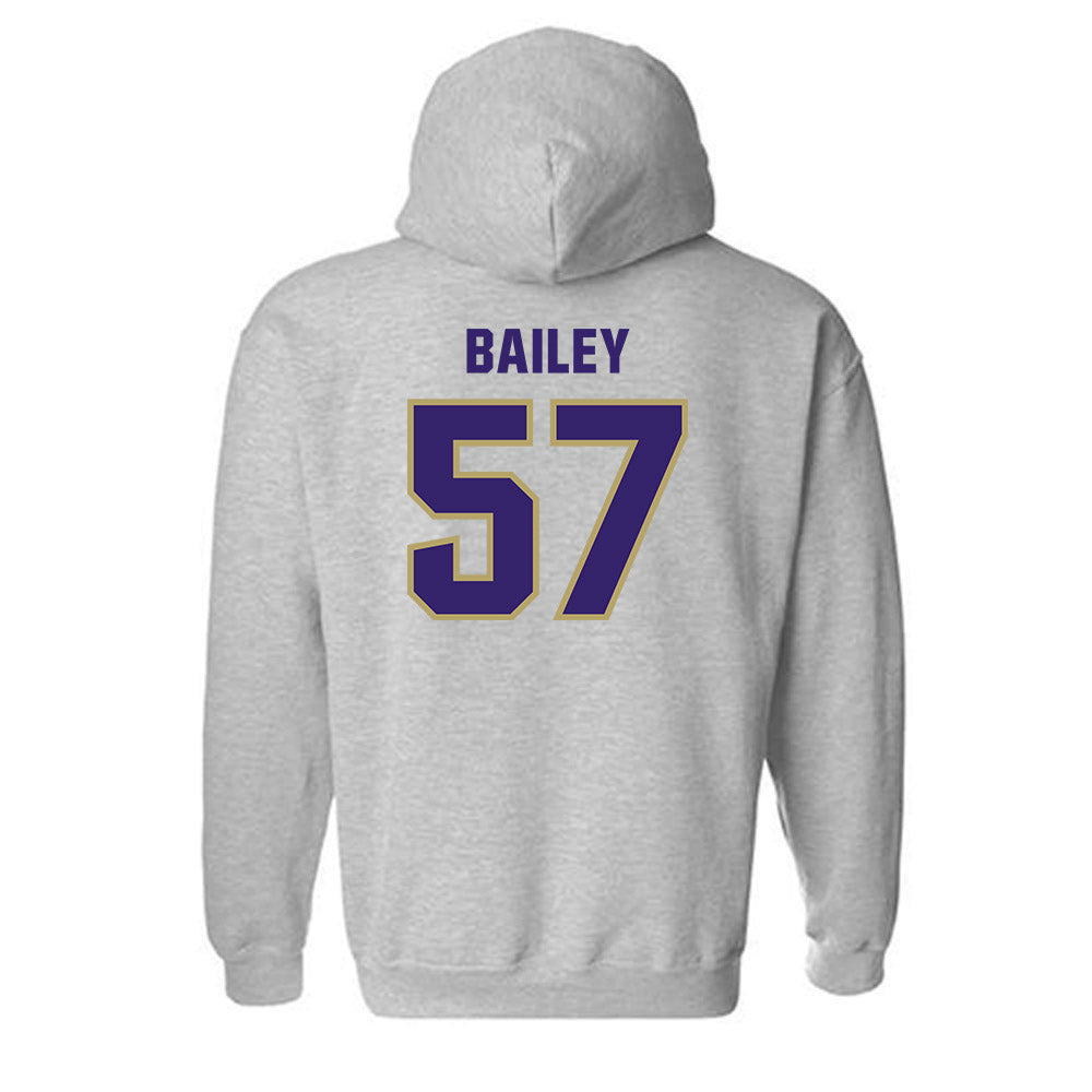 JMU - NCAA Football : Jacob Bailey - Classic Shersey Hooded Sweatshirt-1