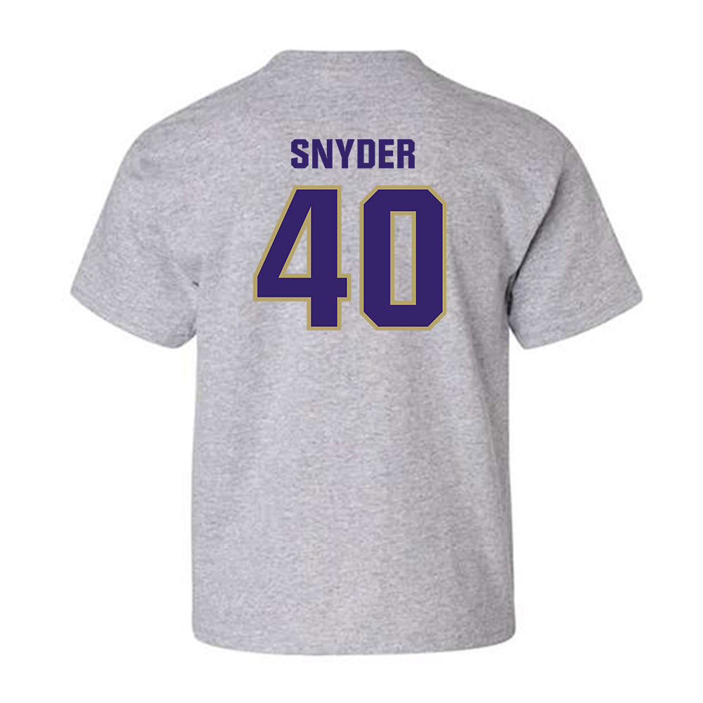 JMU - NCAA Football : Jackson Snyder - Classic Shersey Youth T-Shirt-1