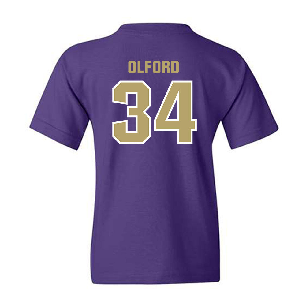 JMU - NCAA Football : Jamal Olford - Classic Shersey Youth T-Shirt-1