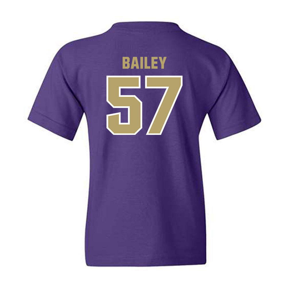 JMU - NCAA Football : Jacob Bailey - Classic Shersey Youth T-Shirt-1