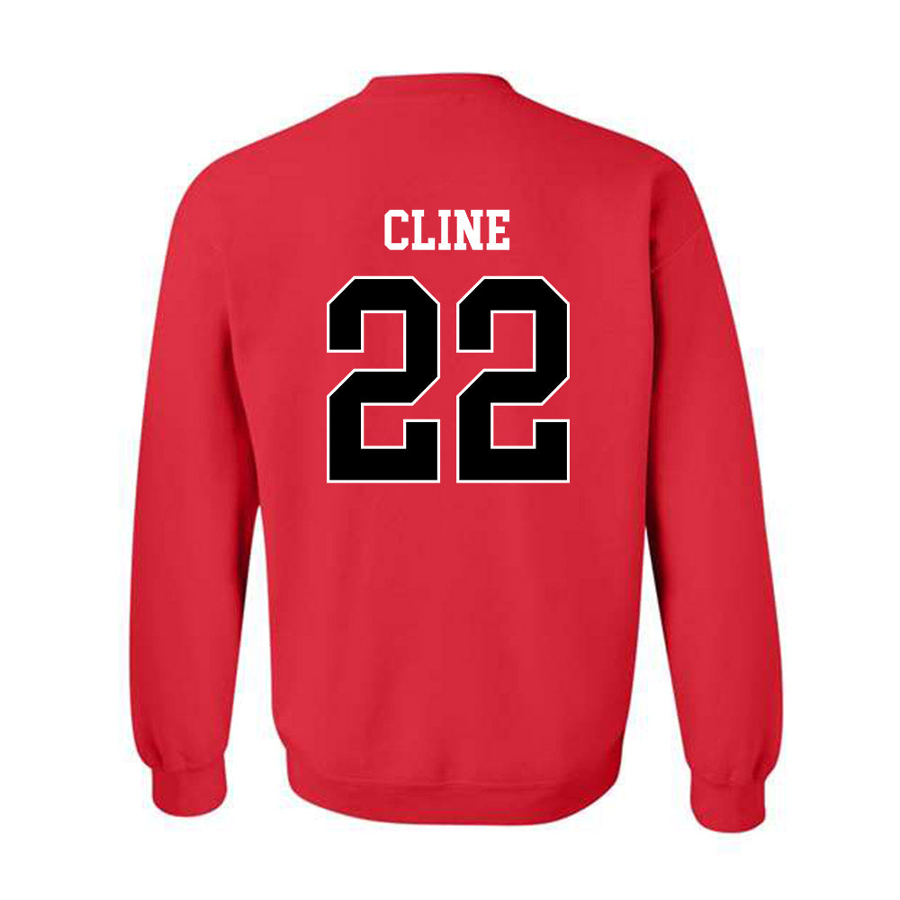 Illinois State - NCAA Women's Soccer : Chloe Cline - Classic Shersey Crewneck Sweatshirt-1