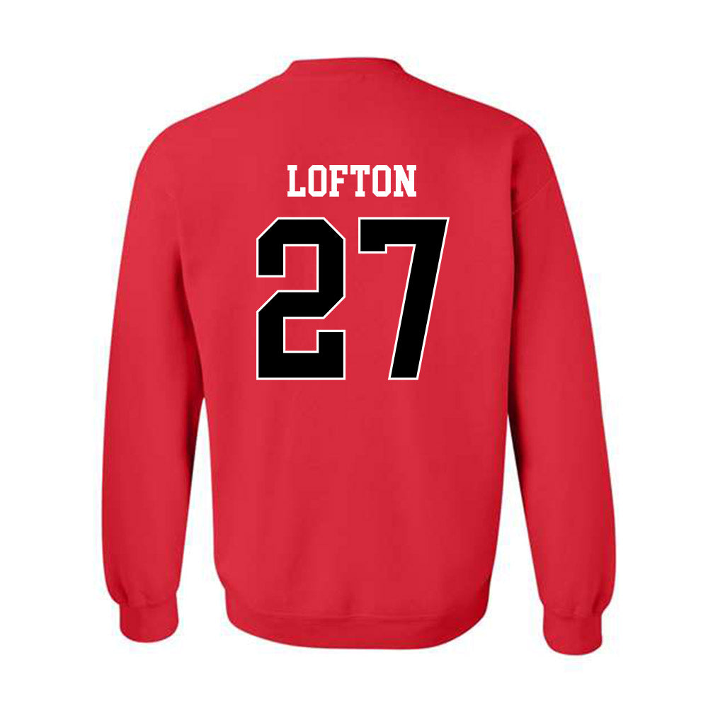 Illinois State - NCAA Football : Tyler Lofton - Classic Shersey Crewneck Sweatshirt-1