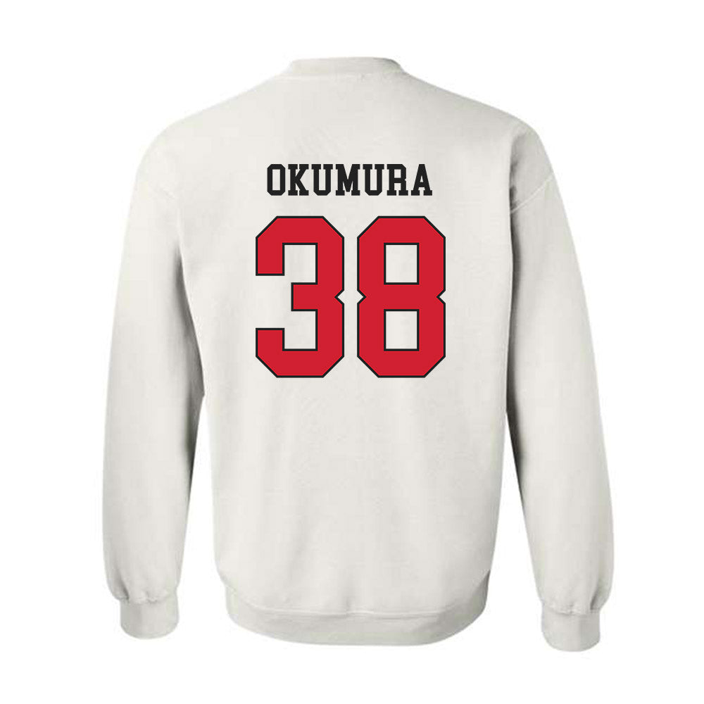 Illinois State - NCAA Baseball : Shuto Okumura - Classic Shersey Crewneck Sweatshirt-1