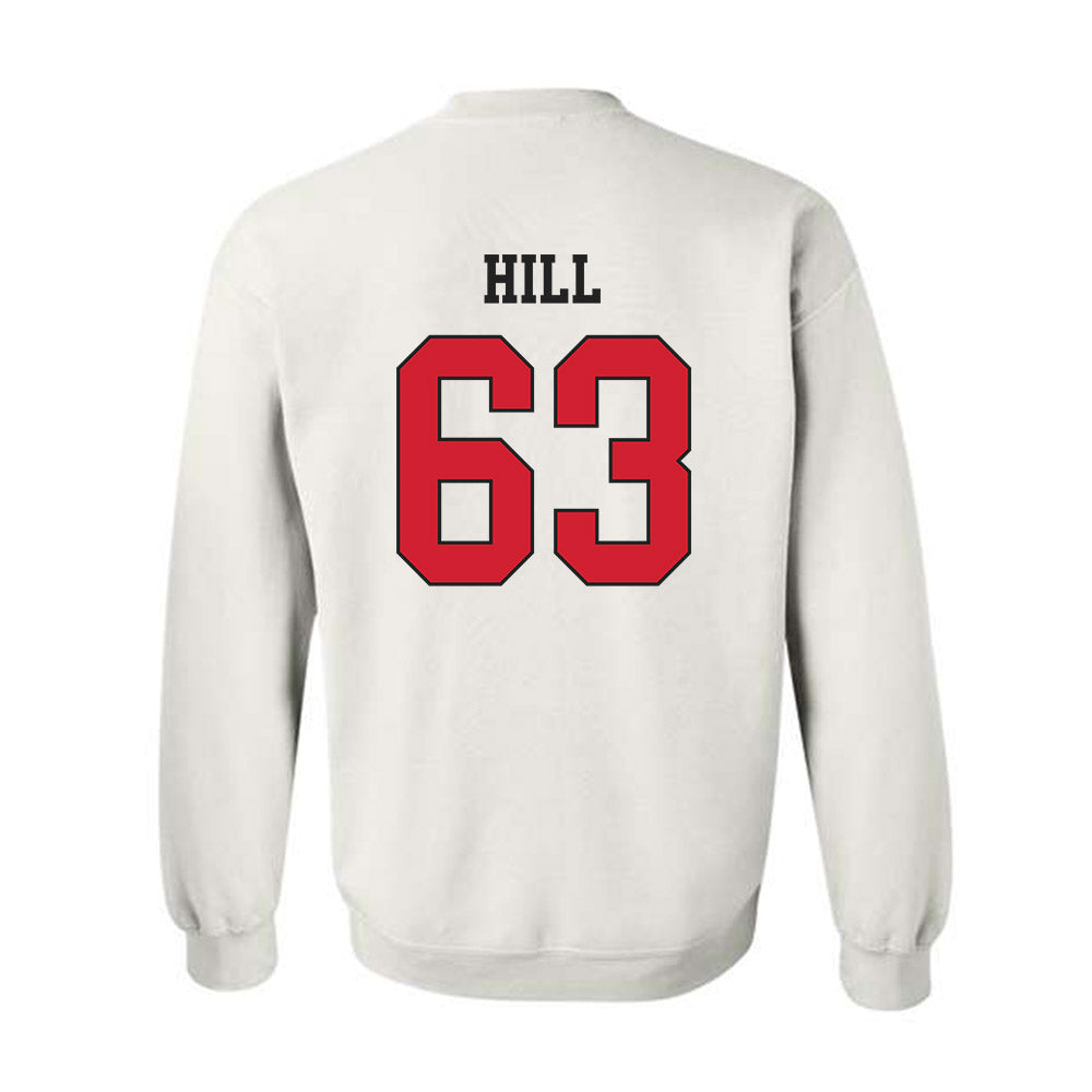Illinois State - NCAA Football : Chris Hill - Classic Shersey Crewneck Sweatshirt-1
