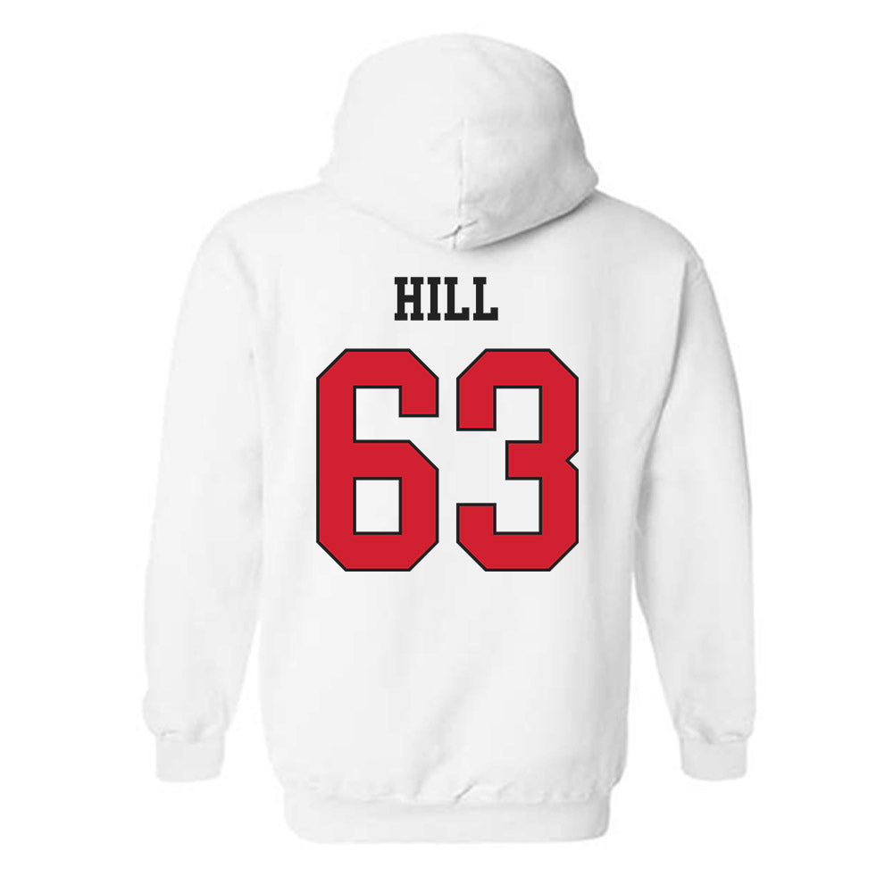 Illinois State - NCAA Football : Chris Hill - Classic Shersey Hooded Sweatshirt-1