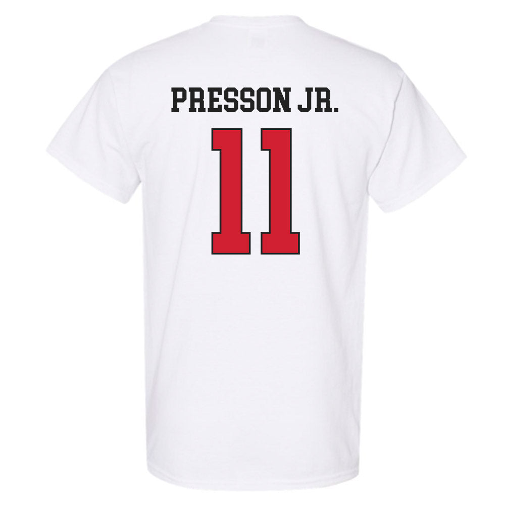 Illinois State - NCAA Football : Scotty Presson Jr. - Classic Shersey T-Shirt-1