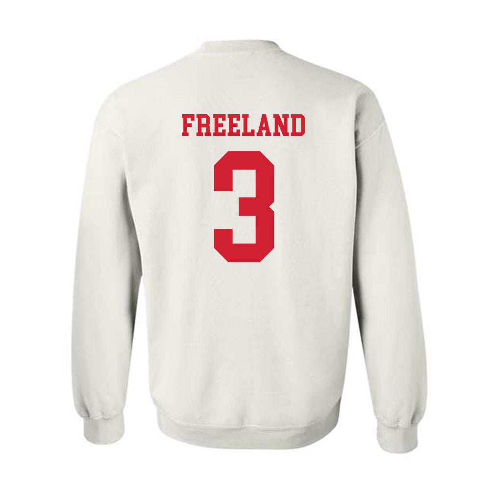 Illinois State - NCAA Softball : Saveea Freeland - Classic Shersey Crewneck Sweatshirt-1