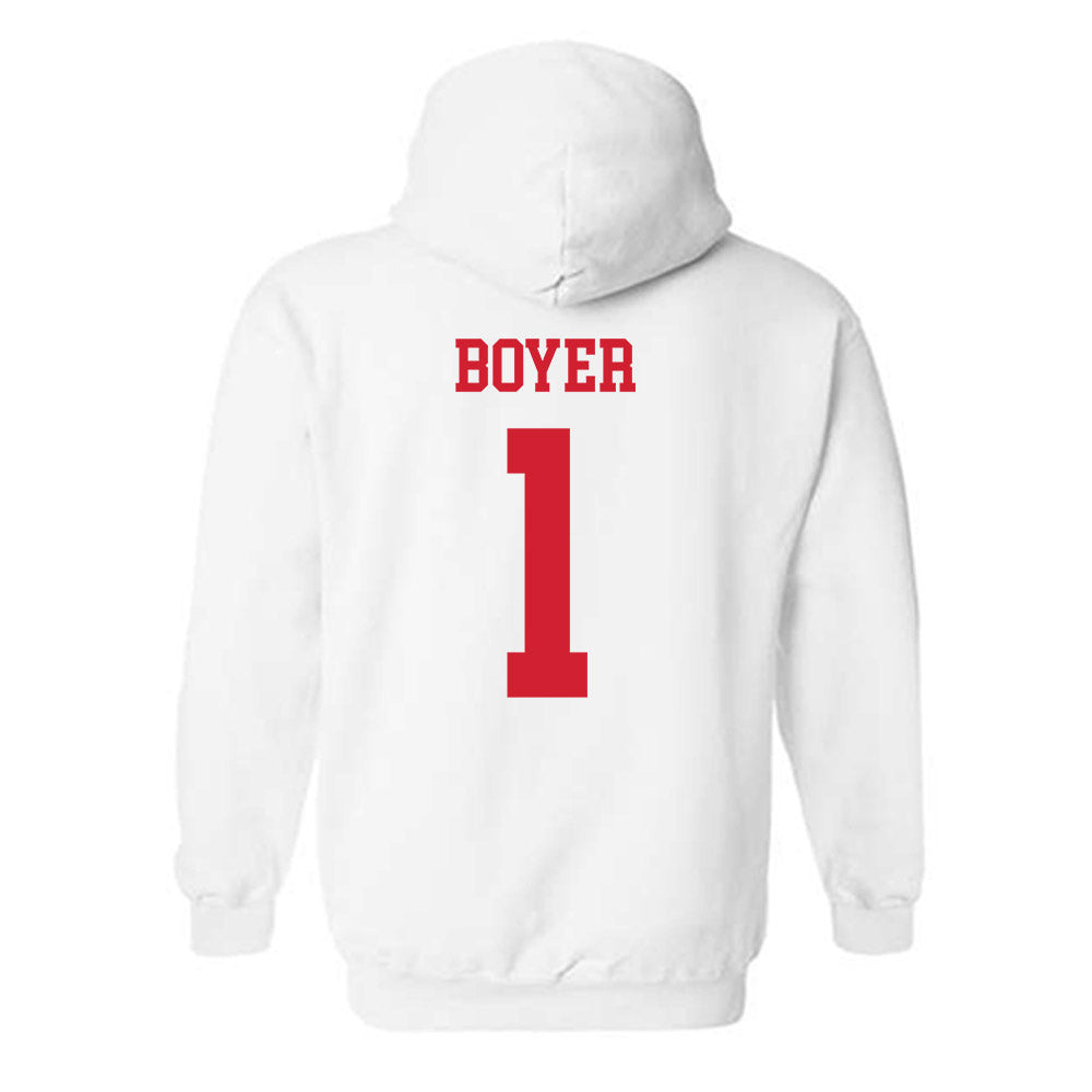 Illinois State - NCAA Softball : Ava Boyer - Classic Shersey Hooded Sweatshirt-1
