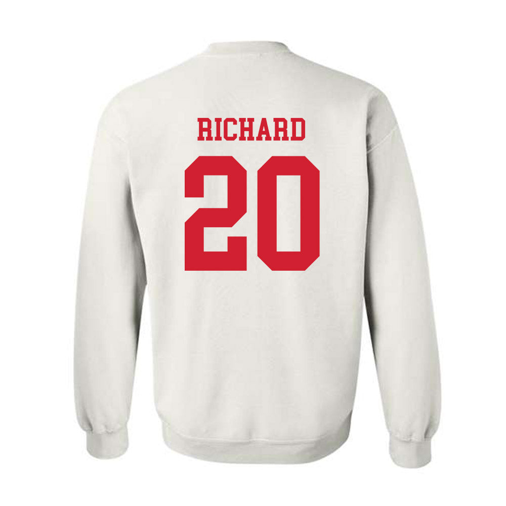 Illinois State - NCAA Football : CJ Richard - Classic Shersey Crewneck Sweatshirt-1