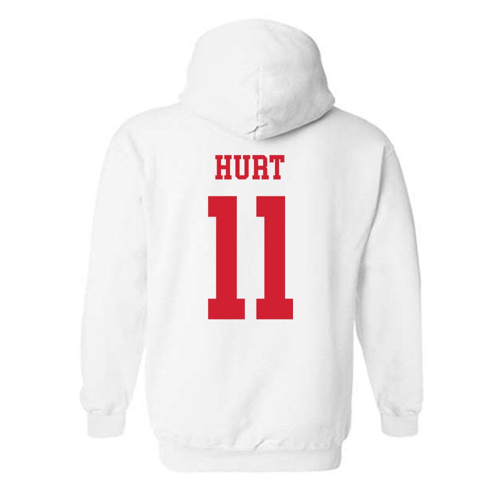 Illinois State - NCAA Women's Basketball : Kya Hurt - Classic Shersey Hooded Sweatshirt-1