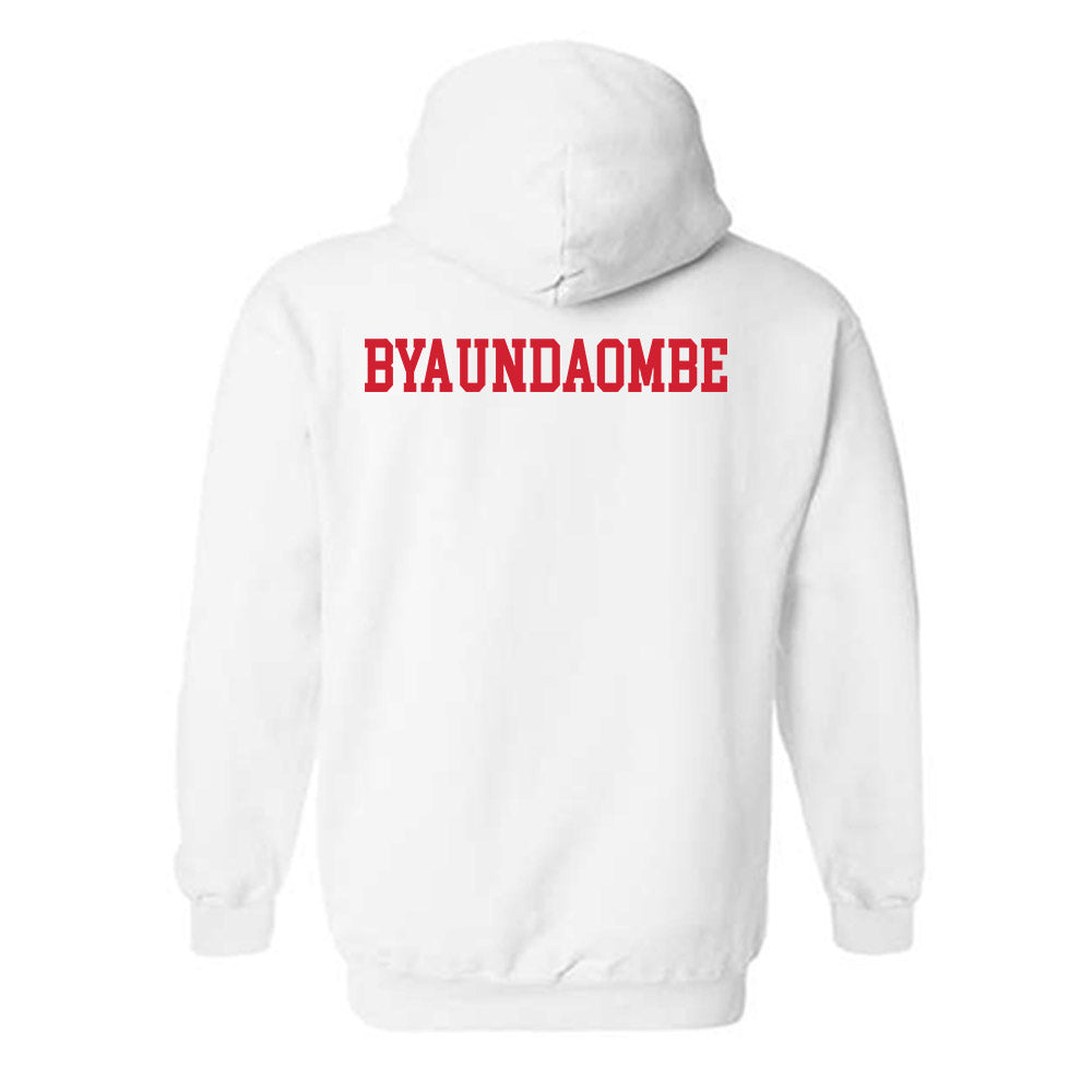 Illinois State - NCAA Men's Track & Field : Victor Byaundaombe - Classic Shersey Hooded Sweatshirt-1