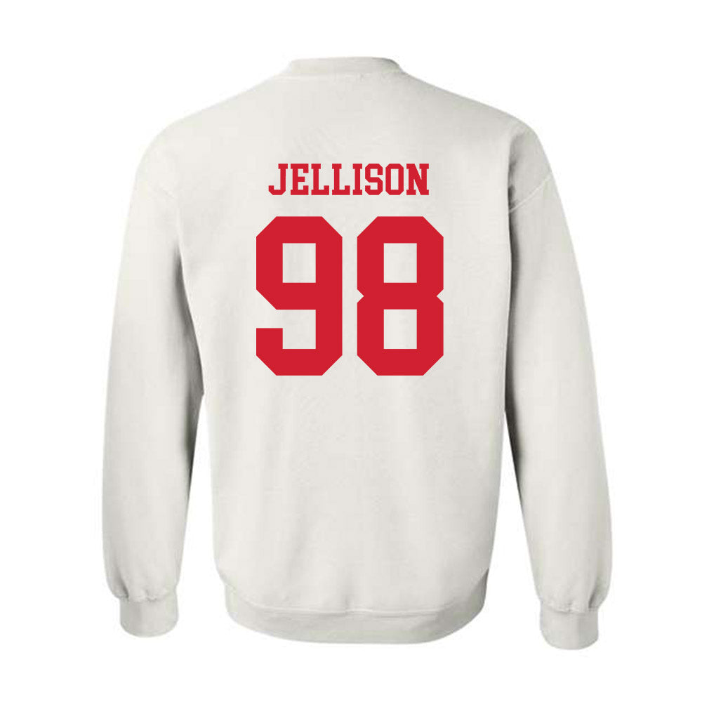 Illinois State - NCAA Football : Logan Jellison - Classic Shersey Crewneck Sweatshirt-1
