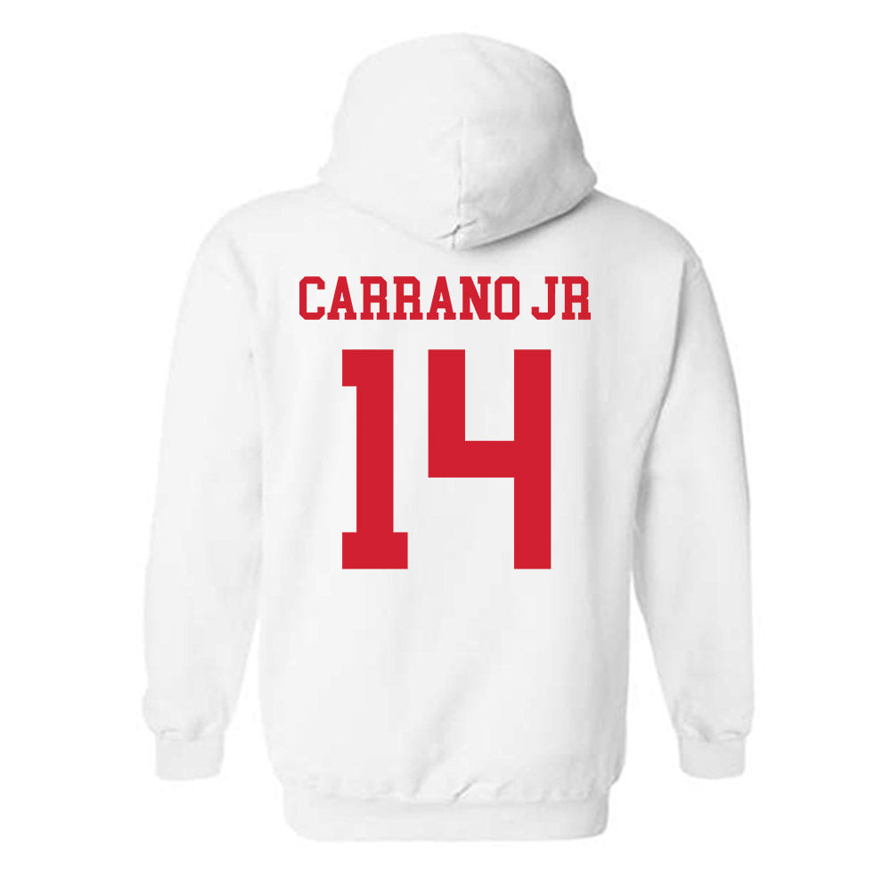 Illinois State - NCAA Baseball : Michael Carrano Jr - Classic Shersey Hooded Sweatshirt-1