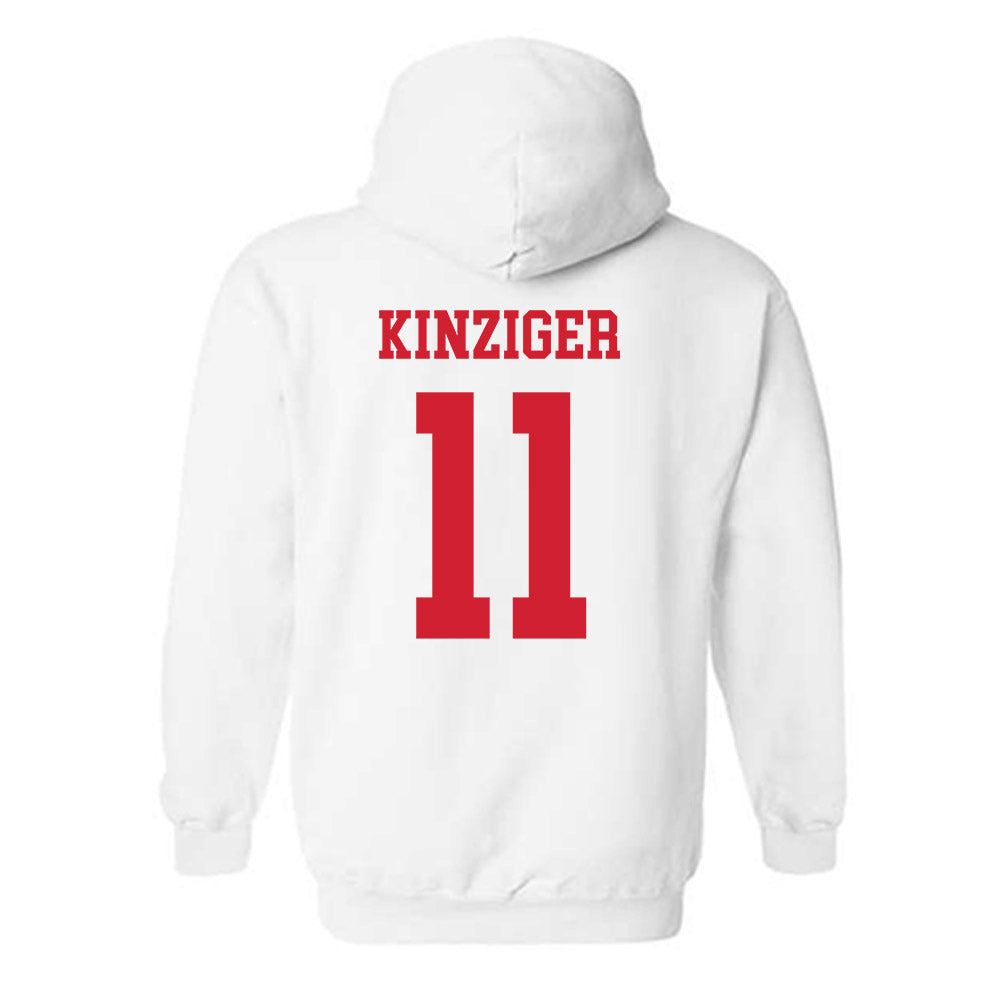Illinois State - NCAA Men's Basketball : Johnny Kinziger - Hooded Sweatshirt