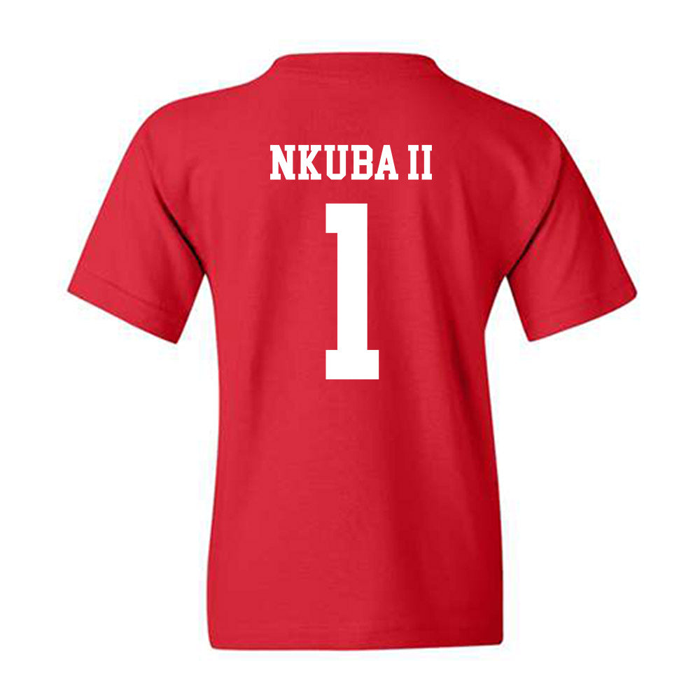 Illinois State - NCAA Football : Shadwel Nkuba II - Classic Shersey Youth T-Shirt-1