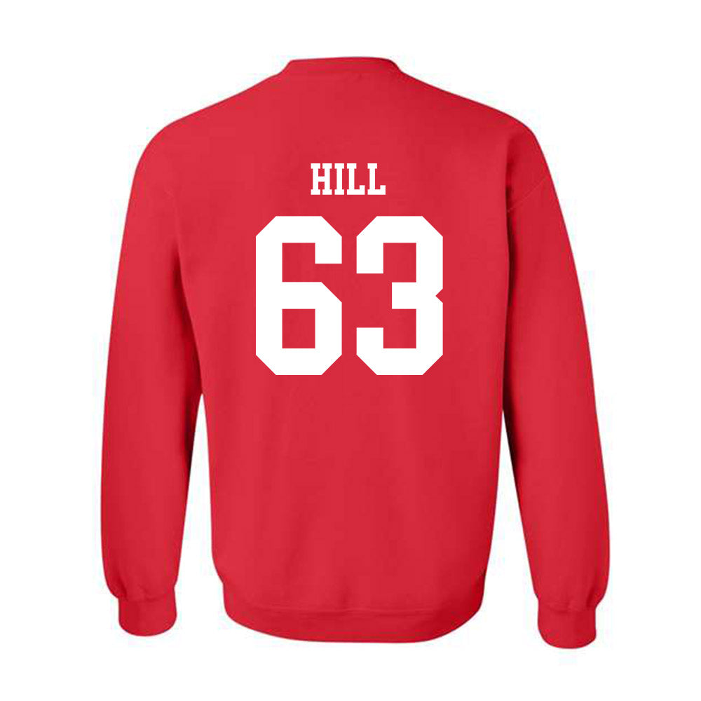 Illinois State - NCAA Football : Chris Hill - Classic Shersey Crewneck Sweatshirt-1