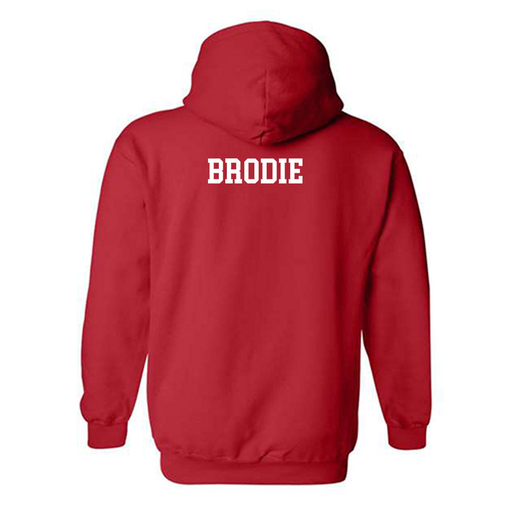 Illinois State - NCAA Women's Track & Field : Brianna Brodie - Classic Shersey Hooded Sweatshirt-1