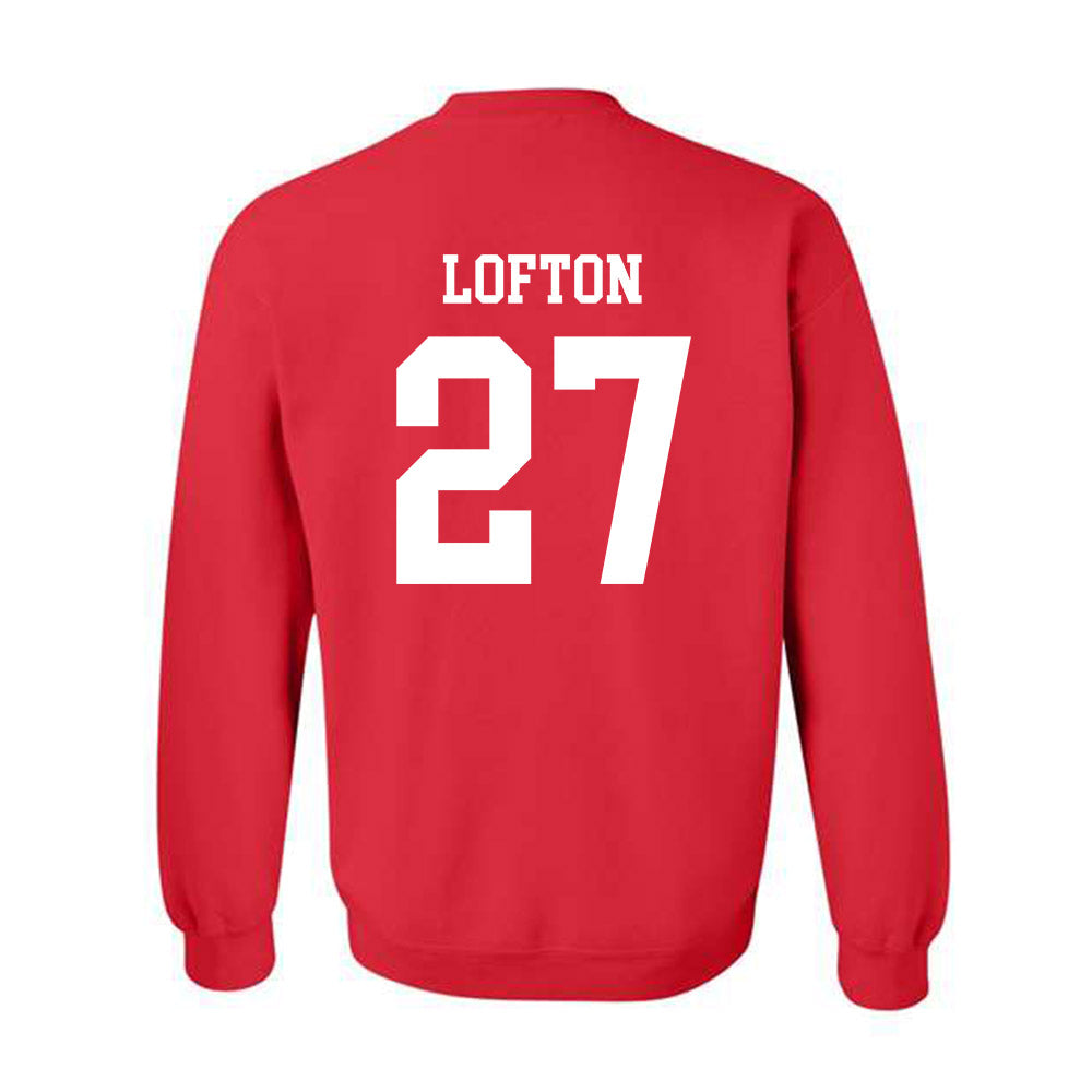 Illinois State - NCAA Football : Tyler Lofton - Classic Shersey Crewneck Sweatshirt-1
