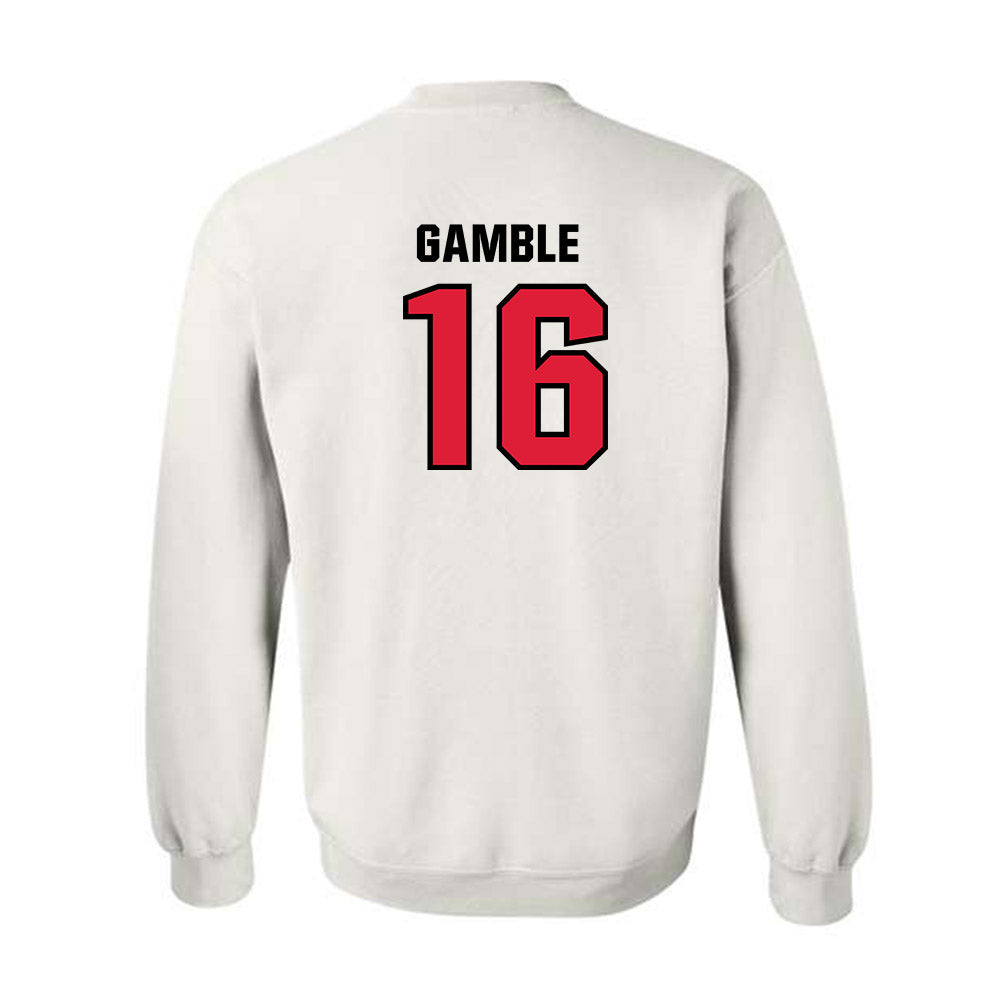 Lamar - NCAA Women's Volleyball : Ashlyn Gamble - Classic Shersey Crewneck Sweatshirt
