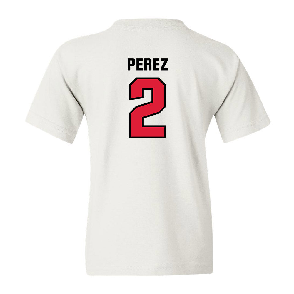 Lamar - NCAA Baseball : Andres Perez - Youth T-Shirt