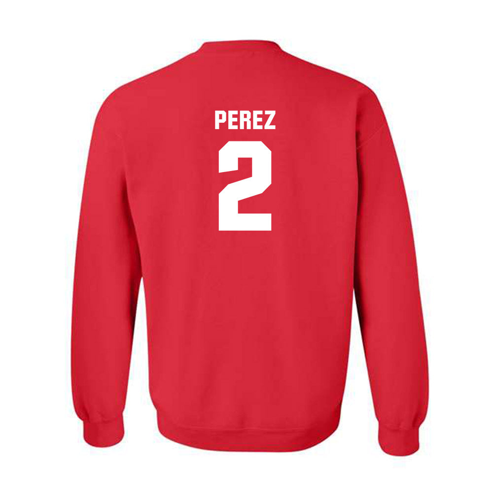 Lamar - NCAA Baseball : Andres Perez - Crewneck Sweatshirt