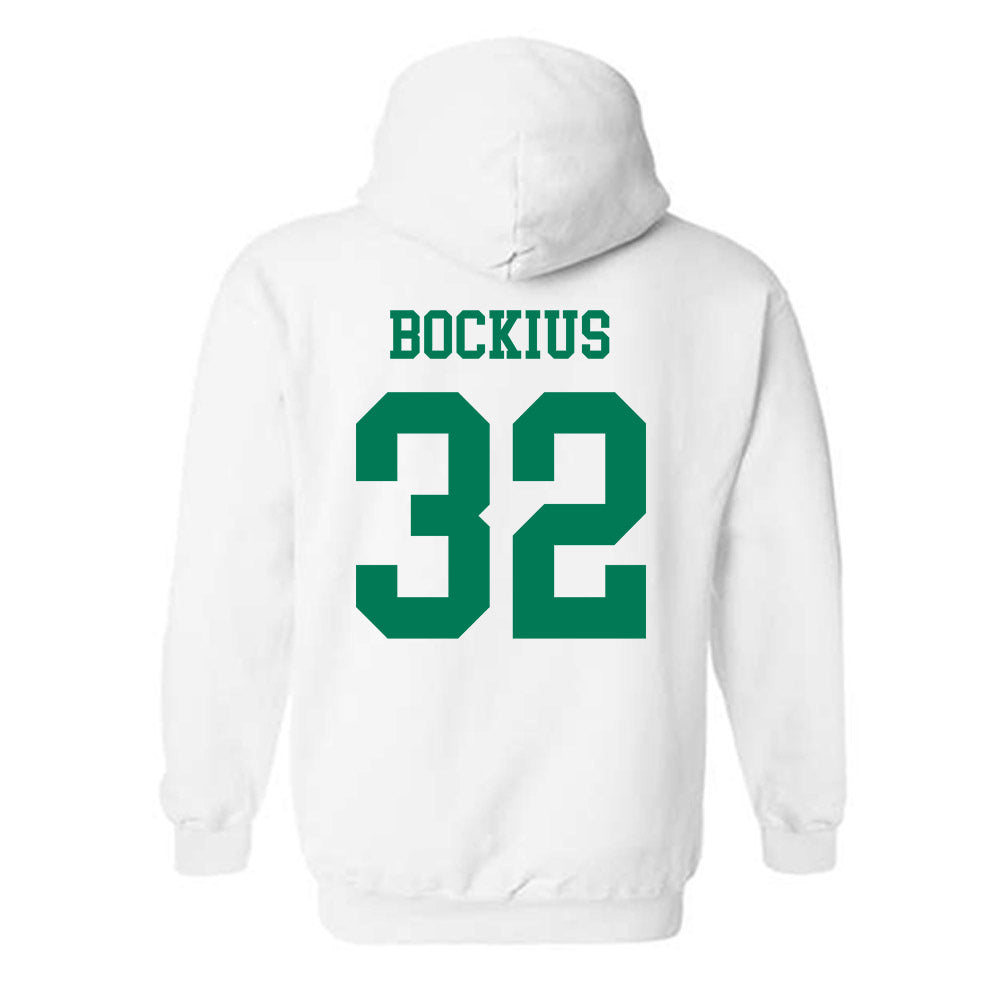 Northeastern State - NCAA Baseball : Brazen Bockius - Classic Shersey Hooded Sweatshirt-1