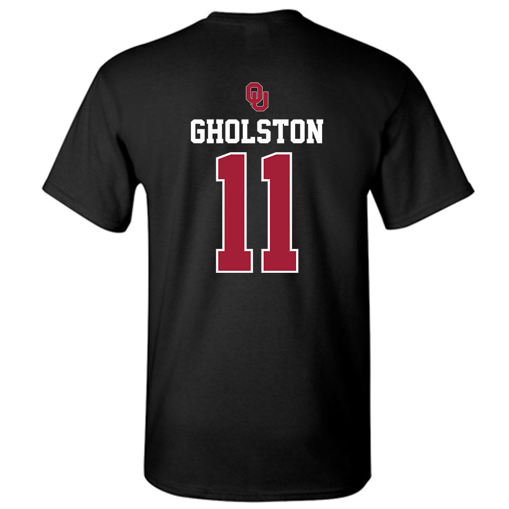 Oklahoma - NCAA Baseball : Jacob Gholston - Fashion Shersey T-Shirt-1