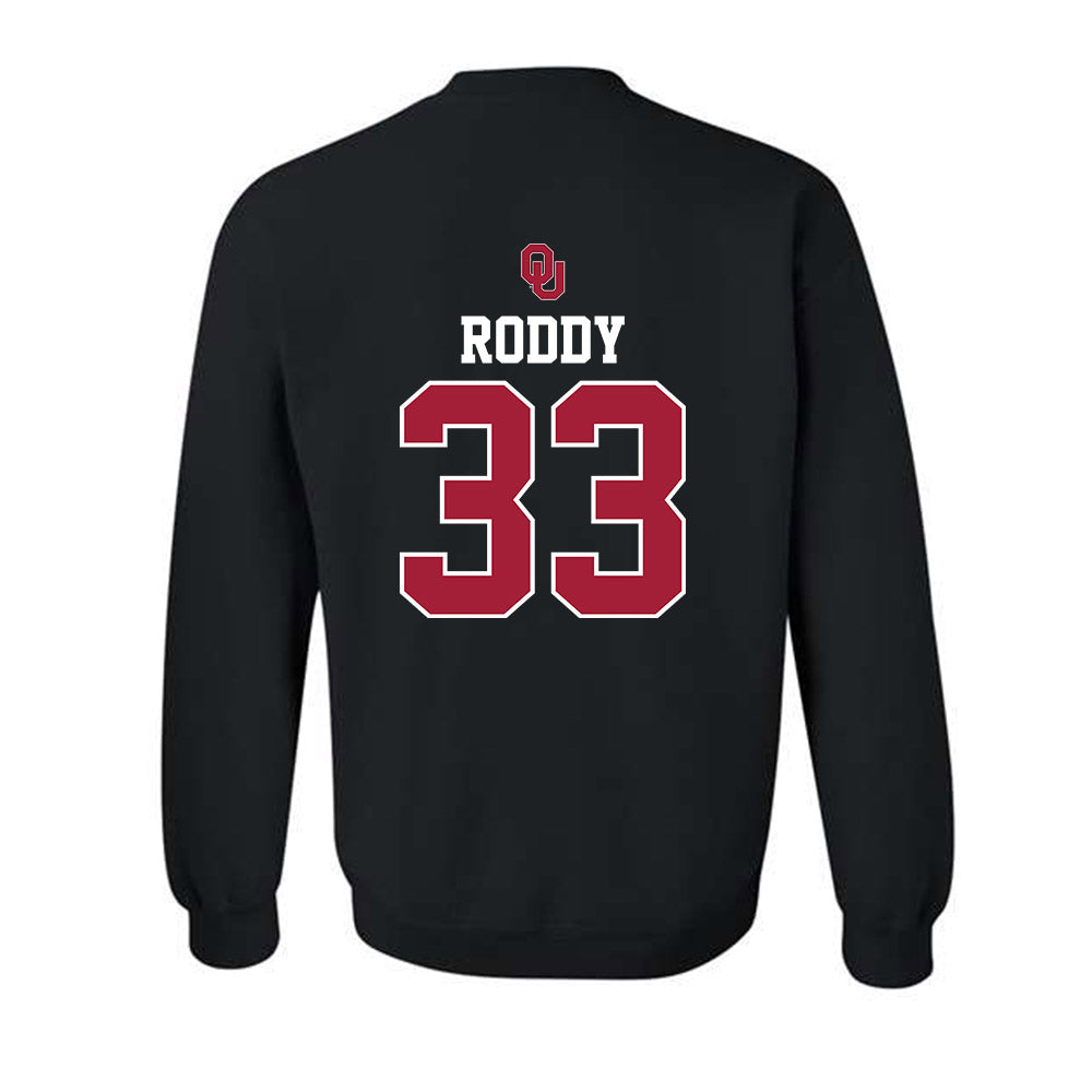 Oklahoma - NCAA Baseball : Berkeley Roddy - Fashion Shersey Crewneck Sweatshirt-1