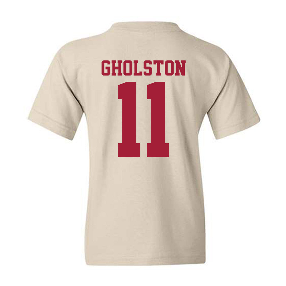 Oklahoma - NCAA Baseball : Jacob Gholston - Fashion Shersey Youth T-Shirt-1