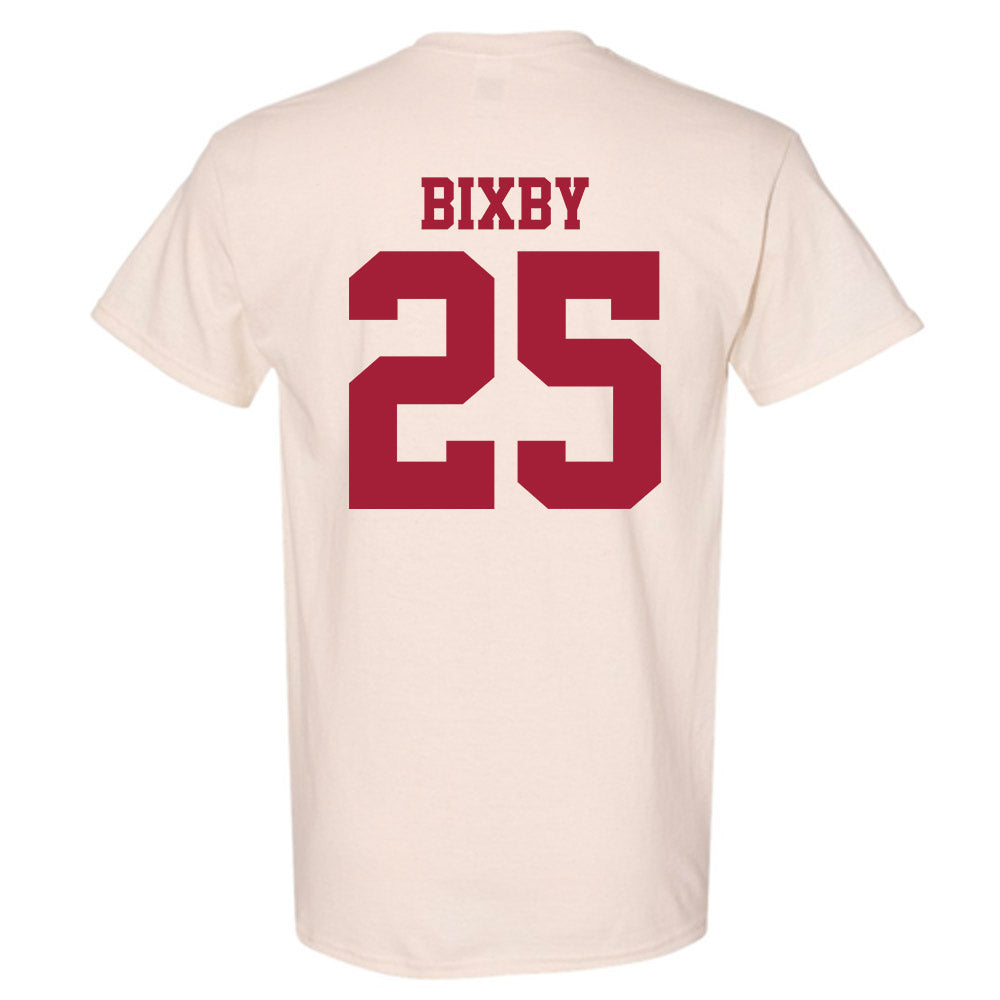 Oklahoma - NCAA Baseball : Mason Bixby - Fashion Shersey T-Shirt-1