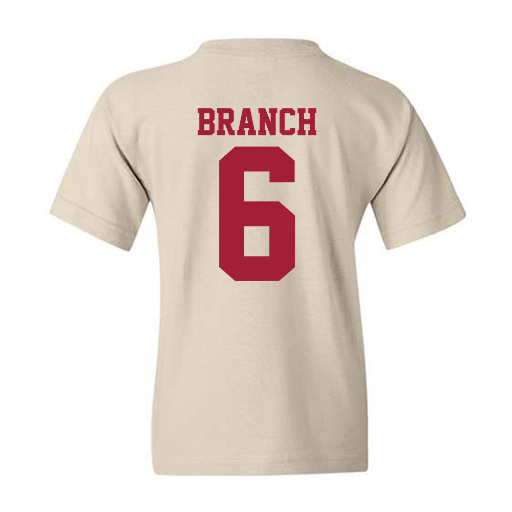 Oklahoma - NCAA Baseball : Kyle Branch - Fashion Shersey Youth T-Shirt-1