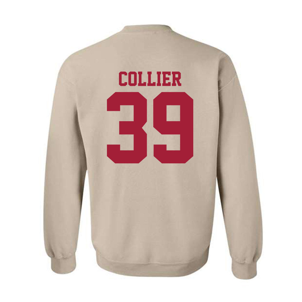 Oklahoma - NCAA Baseball : Trent Collier - Fashion Shersey Crewneck Sweatshirt-1