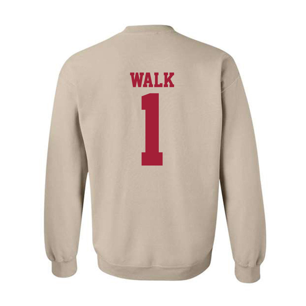 Oklahoma - NCAA Baseball : Jason Walk - Fashion Shersey Crewneck Sweatshirt-1