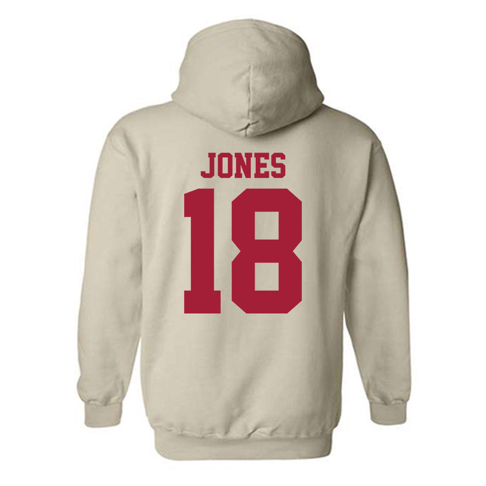 Oklahoma - NCAA Baseball : Gavyn Jones - Fashion Shersey Hooded Sweatshirt-1