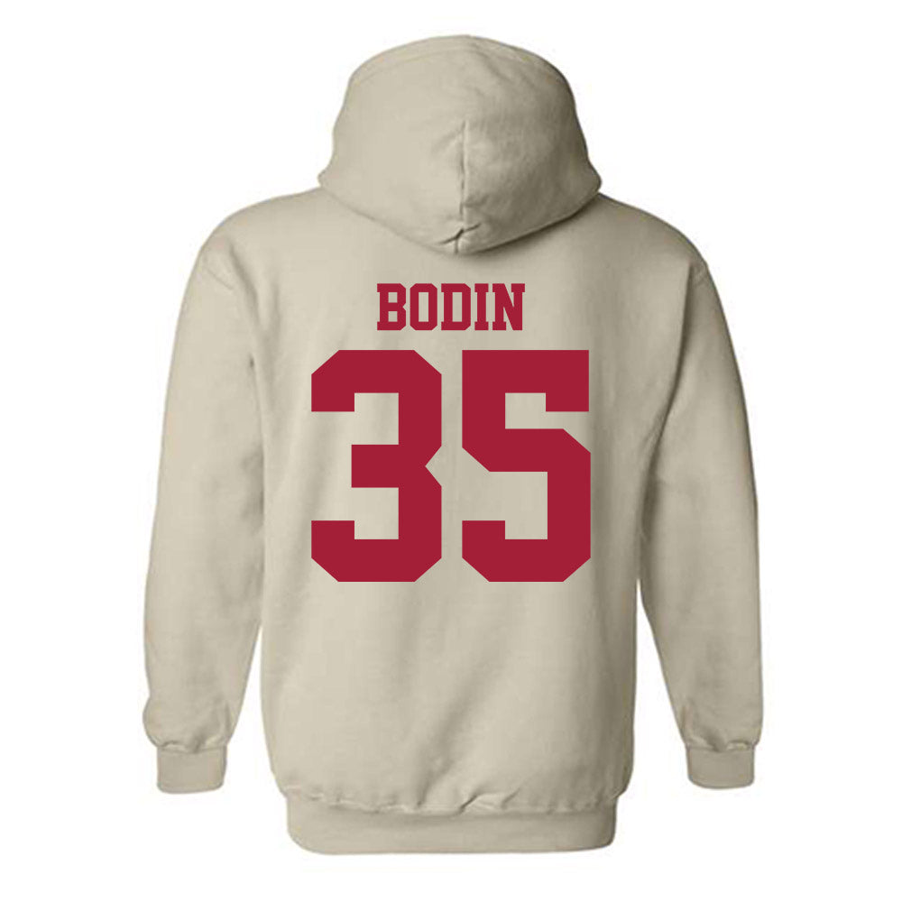 Oklahoma - NCAA Baseball : Jason Bodin - Fashion Shersey Hooded Sweatshirt-1