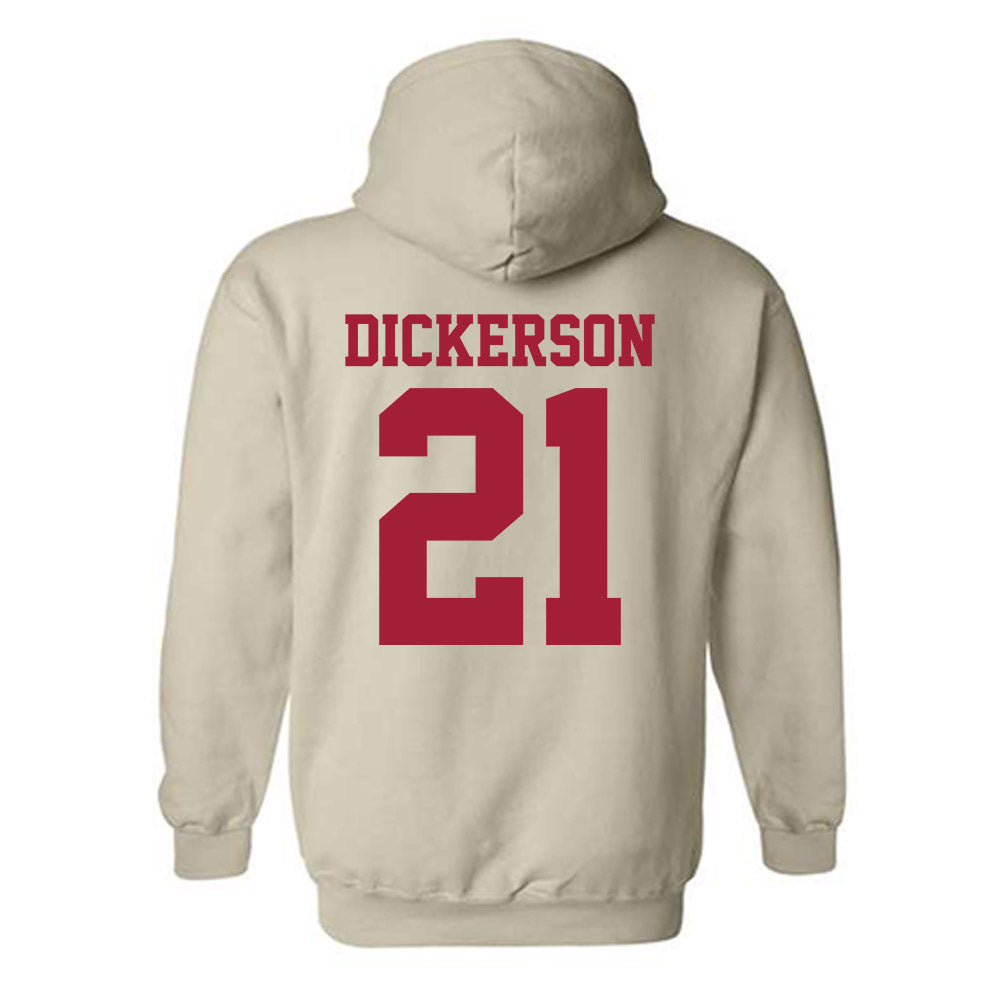 Oklahoma - NCAA Baseball : Drew Dickerson - Fashion Shersey Hooded Sweatshirt-1