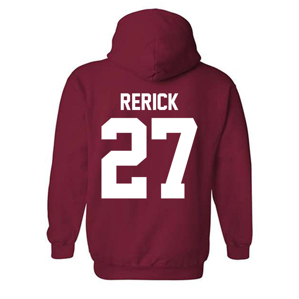 Oklahoma - NCAA Baseball : Drew Rerick - Fashion Shersey Hooded Sweatshirt-1