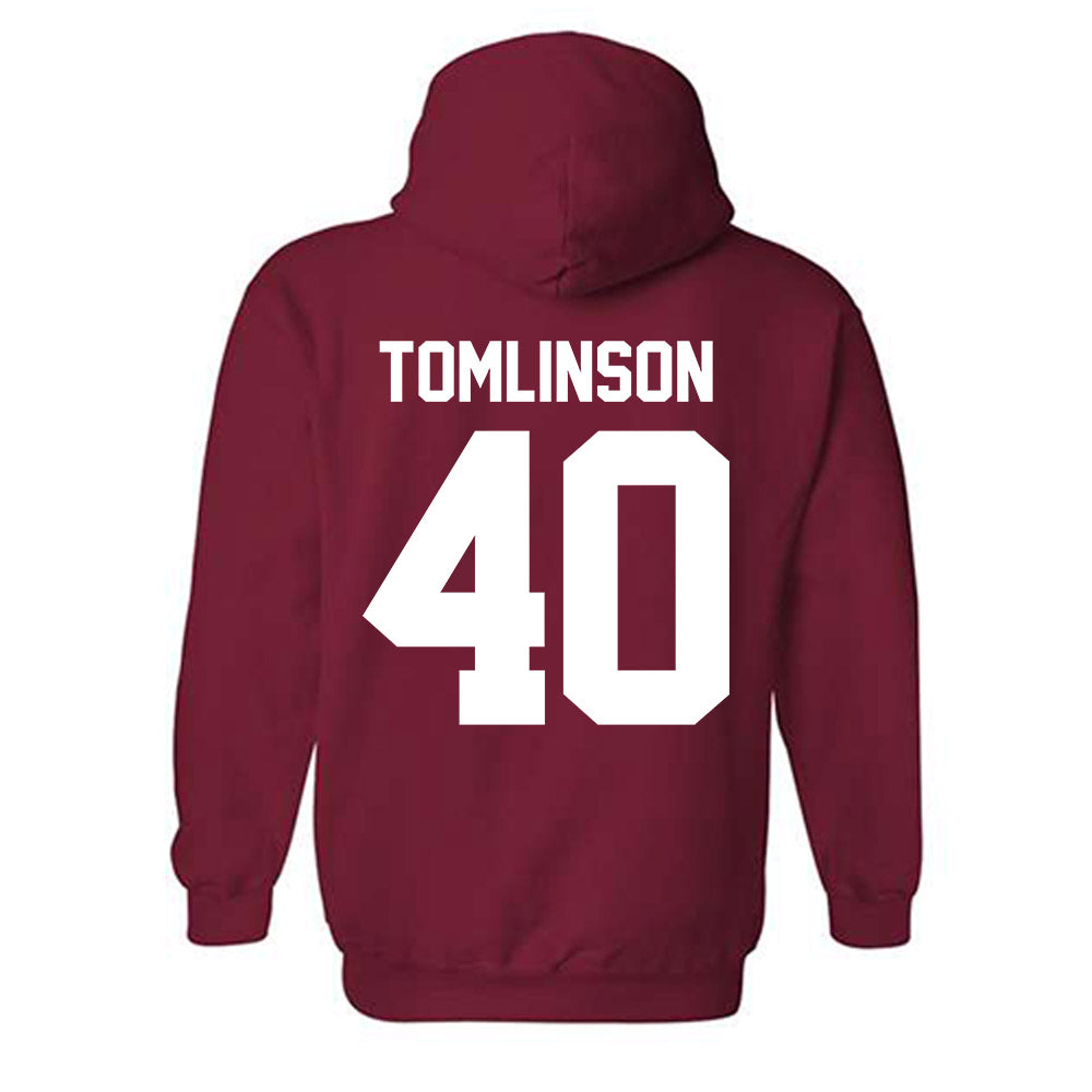 Oklahoma - NCAA Baseball : Aidan Tomlinson - Fashion Shersey Hooded Sweatshirt-1