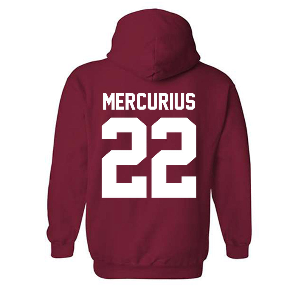 Oklahoma - NCAA Baseball : LJ Mercurius - Fashion Shersey Hooded Sweatshirt-1