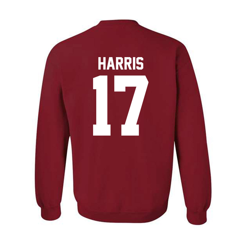 Oklahoma - NCAA Baseball : Dasan Harris - Fashion Shersey Crewneck Sweatshirt-1